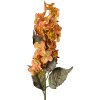 Clayre & Eef dekorativní větev s květy oranžová zelená 71cm