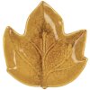 Clayre & Eef 6CE2151 Mísa Leaf Botanical Design Yellow 14x13x2 cm Keramika