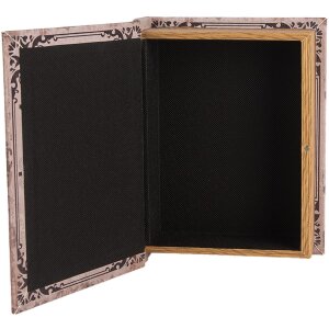 Clayre & Eef 66255 Sada 3 úložných boxů Retro Vintage Style Wood Beige Brown