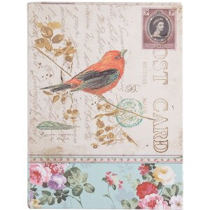 Clayre & Eef 66257 Sada 3 úložných boxů Antique Design Beige Vintage