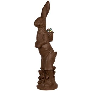 Clayre & Eef 5MG0056 Dekorace Králík hnědý 29x20x91 cm Oxid hořečnatý