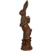 Clayre & Eef 5MG0056 Dekorace Králík hnědý 29x20x91 cm Oxid hořečnatý