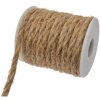 Clayre & Eef 66209 Jutové lano přírodní hnědá Ø7x8cm 10m
