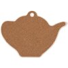 Clayre & Eef 6CE2055 Podložka pod hrnec Keramika Modrá Fialová 24x17 cm