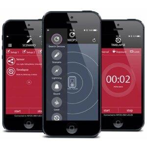 Miops Smart Plus Trigger s kabelem Canon C1 černý Jedna velikost