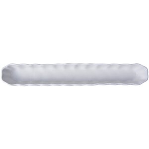 Clayre & Eef 6CE2047 Mísa 26x4x3 cm Bílá moderní designová keramika