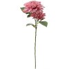 Clayre & Eef 6PL0339P Dekorace Větvička s květinami růžová 62 cm