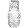 Clayre & Eef 6GL4721 Karafa se sklem – Ø9x19cm 150ml 550ml Transparent