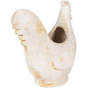 Clayre & Eef 6MG0115 Dekorace Květináč béžovo-hnědý 36x18x35 cm