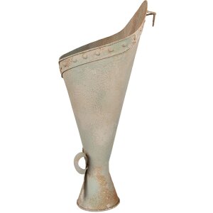 Clayre & Eef Květináč železo Zelené odstíny Vintage vzhled 50 cm