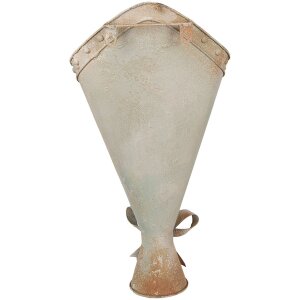 Clayre & Eef Květináč železo Zelené odstíny Vintage vzhled 50 cm
