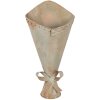 Clayre & Eef Květináč železo Zelené odstíny Vintage vzhled 50 cm