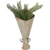Clayre & Eef Květináč železo Zelené odstíny Vintage vzhled 50 cm