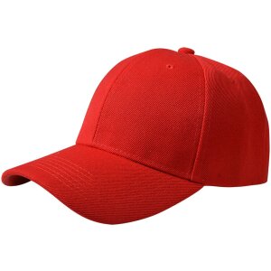 Juleeze JZCAP0012R Kšiltovka s kšiltem červená 57 cm 100 % polyester Outdoor Sport