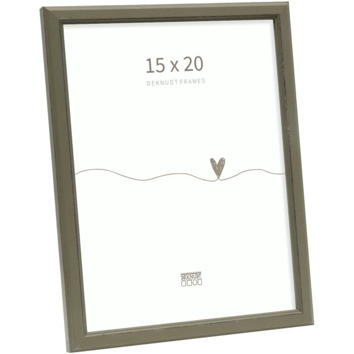 Deknudt S236F8 fotorámeček khaki zelená dřevo 15x20 cm
