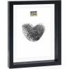 Deknudt Rám na fotografie černý 20x30 cm - plovoucí efekt