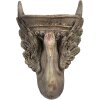 Clayre & Eef 6MG0112 Dekorace Květináč hnědozelený 30x15x43 cm barokní styl