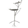 Clayre & Eef 6Y5656 Ptačí napajedlo kov Antik Zelená-Hnědá 38x43x78cm