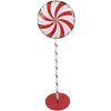 Clayre & Eef 6Y5733 Dekorace Lollipop Červeno-Bílá 40x30x120 cm