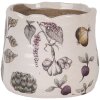 Clayre & Eef 6CETKG0001XS Květináč keramický béžový Ø 11x10 cm venkovský styl