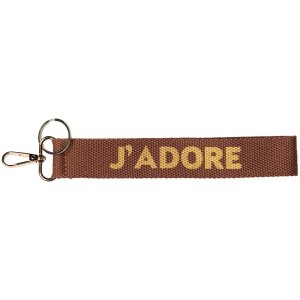 Juleeze JZKC0162 Klíčenka Braun 3x1x20 cm JADORE...