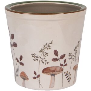 Clayre & Eef 6CELFJ0001L Dekorace květináč Ø 17x16 cm
