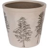 Clayre & Eef 6CENPT0001XL Dekorativní květináč Ø 21x20 cm