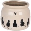 Dekorativní květináč Clayre & Eef Ø 16x13 cm