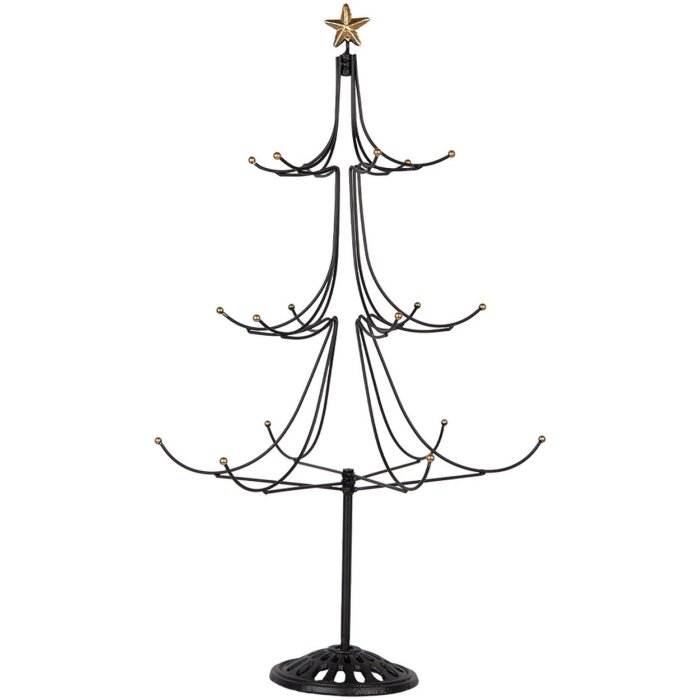 Clayre & Eef 5Y1268 Dekorace vánoční stromek Ø 41x71 cm