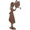 Clayre & Eef Dekorační Figurka Dítě s Konví 36x12x62 cm Rustikální Styl
