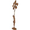 Clayre & Eef Kovová Dekorační Figurka Dítě s Balónky 80 cm Rustikální Patina