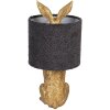 Clayre & Eef Stolní lampa Zajíc Zlatá E27 Ø 20x43 cm