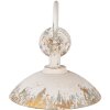 Clayre & Eef 6LMP800 Nástěnná lampa Béžová Šedá Rez Železo 49x23x27cm E14 Antik