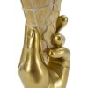Mauro Ferretti květináč tuba 12,5x11x31 cm zlatá růžová