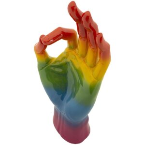 Mauro Ferretti Dekorativní figurka Duha OK 16x10,5x36 cm vícebarevná