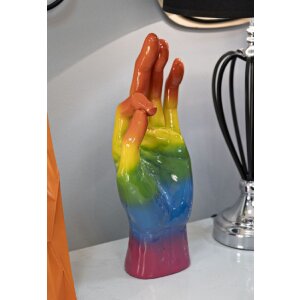 Mauro Ferretti Dekorativní figurka Duha OK 16x10,5x36 cm vícebarevná