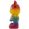 Rainbow Bear Stojící medvídek multicolor 22,5x17,5x42,5 cm polyresin