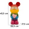 Rainbow Bear Stojící medvídek multicolor 22,5x17,5x42,5 cm polyresin