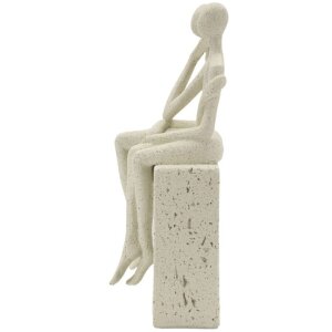 Mauro Ferretti Stons Figurka pár 11,5x9x25 cm krémová