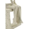 Mauro Ferretti Stons Figurka pár 11,5x9x25 cm krémová