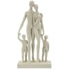 Mauro Ferretti Stons Figurka rodiny 16x8x30,5 cm krémová