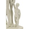 Mauro Ferretti Stons Figurka rodiny 16x8x30,5 cm krémová