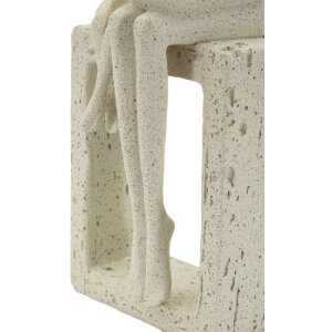 Mauro Ferretti Stons Figurka Mateřství 10x7x26 cm krémová dekorace