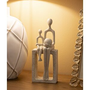 Mauro Ferretti Stons Figurka Mateřství 10x7x26 cm krémová dekorace