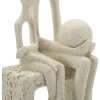Mauro Ferretti Stons Figurka Mateřství 10x7x26 cm krémová dekorace
