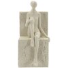 Mauro Ferretti knižní opěrka Stons 24x10x20,5 cm krémová