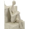 Mauro Ferretti knižní opěrka Stons 24x10x20,5 cm krémová