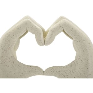 Mauro Ferretti Socha Láska Stones 16,5x7x20 cm krémová