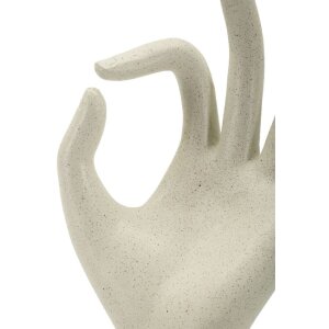 Mauro Ferretti Socha OK Stons 14x10x24 cm krémová