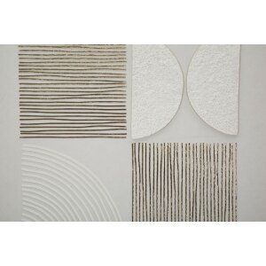 Mauro Ferretti Obraz na plátně s rámem Abstrakt 60x3x60 cm